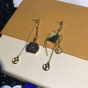 Wholesale 925 Sterling Silver Initial Women Letter Earring