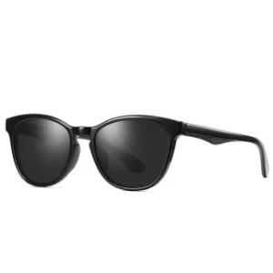 Wholesale Stock Custom Printed Polarized Cat Eye Mirror Sunglasses