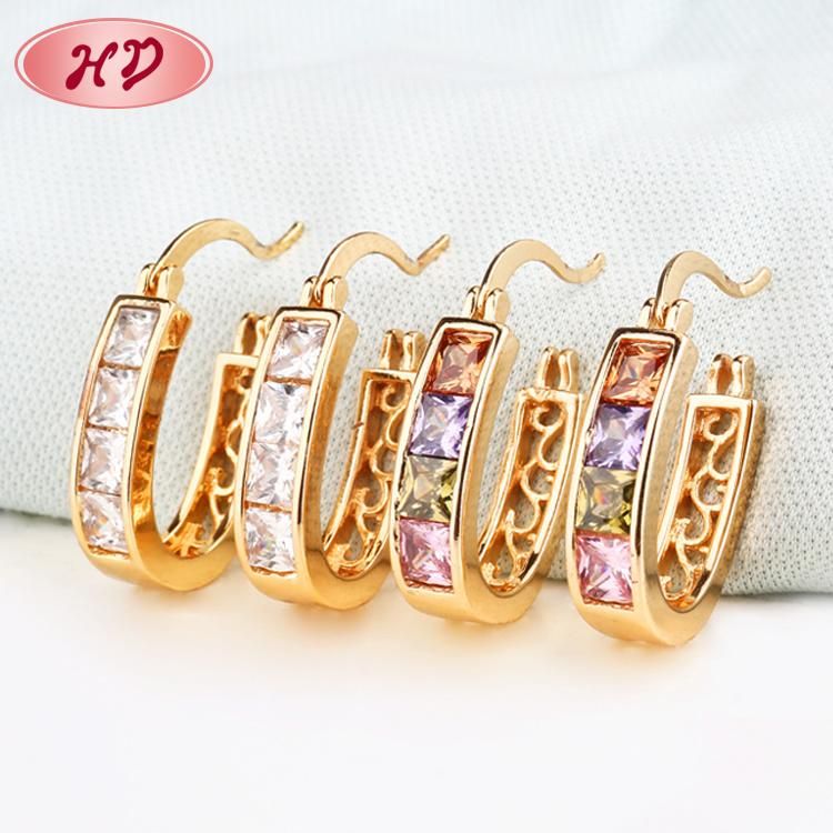 Wholesale 2020 New Gold Design Fashion Chinese Brass Latest Model Trends Earrings