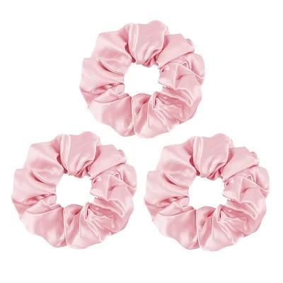 New Design High Quality 100% Mulberry Silk Hair Scrunchies for Hair Care