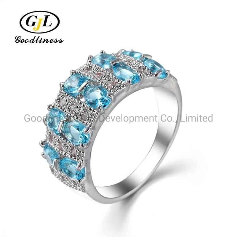 2021 Luxury Solid Gold Full Iced out Moissanite Diamond Rings