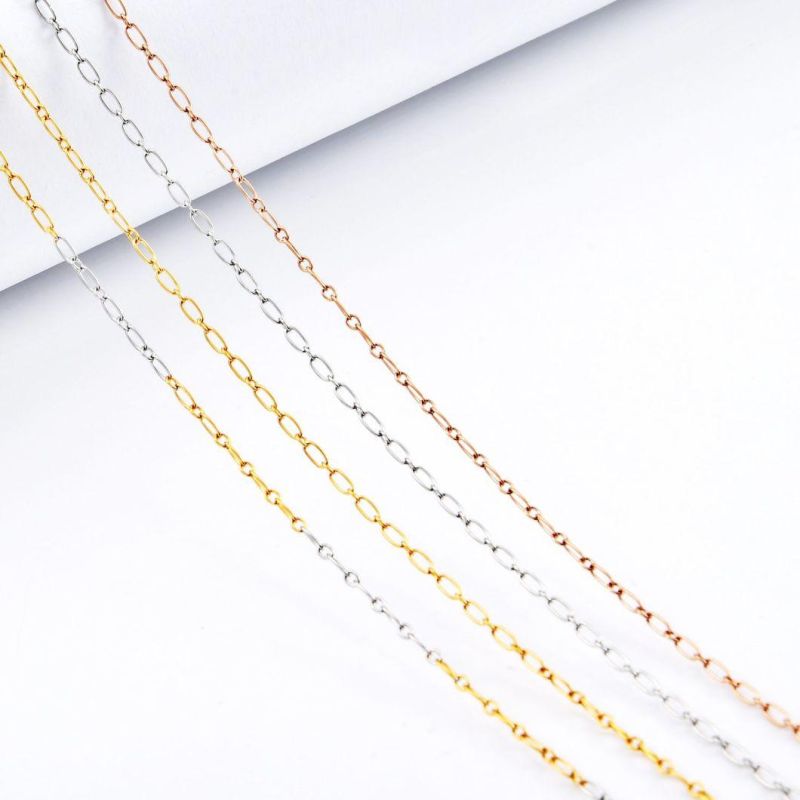 New Product Necklace for Pendant Beads Handcraft Cross Cable Chain