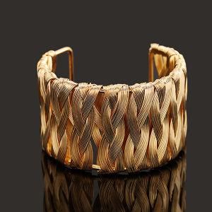 Handmade Stainless Steel Bracelet Gold Jewelry