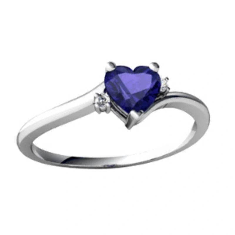 Silver Woman Valentine′s Day Gift Ring