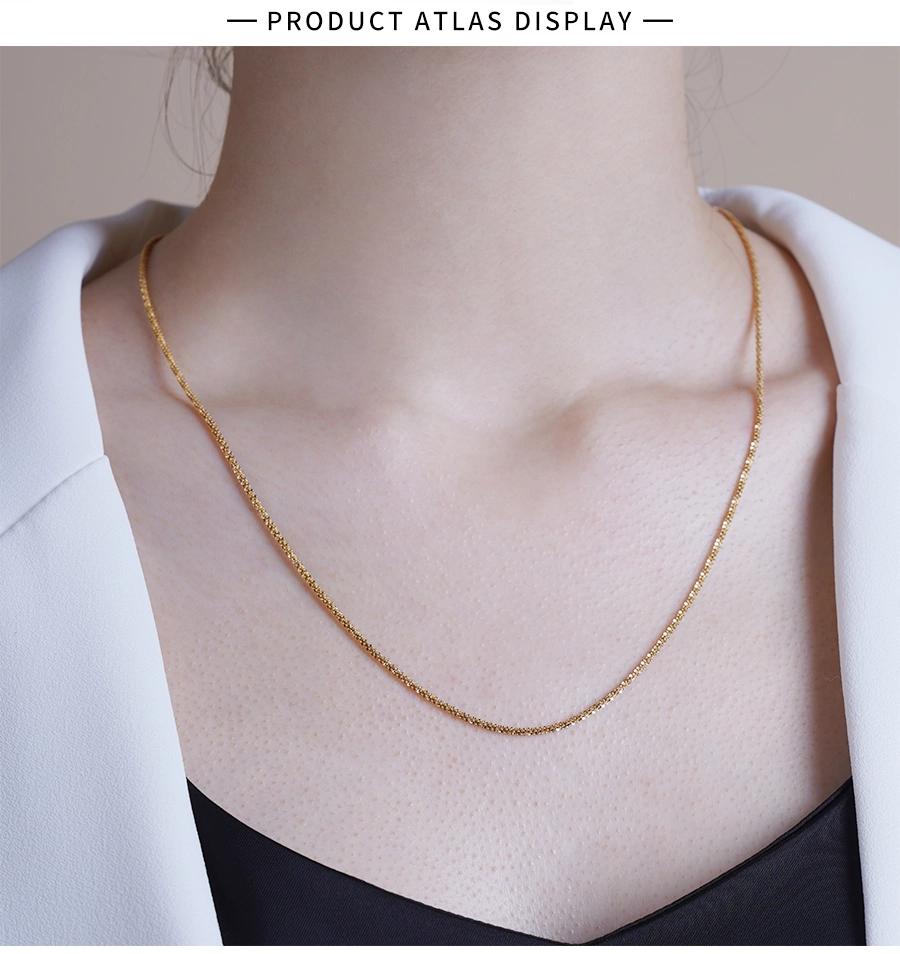 Creative Small Gold Women′s Cauliflower Necklace