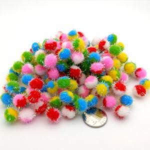 Colorful Glitter Education Toy POM Poms
