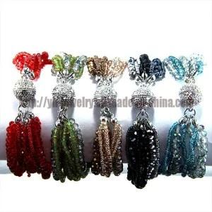 Fashion Beaded Bangle Pretty Jewelry Bracelets (CTMR121108031-5)