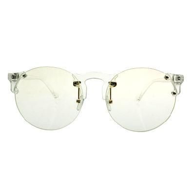 2017 Round Shape Clear Color Fashion Sunglasses
