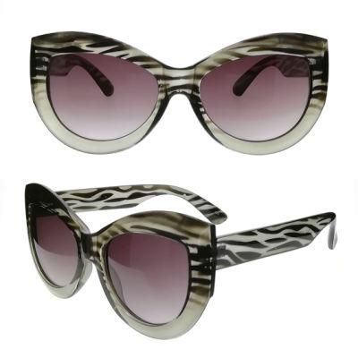 Large Wide Cat Eye PC Sunglasses