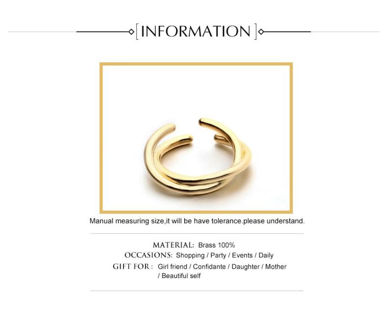 Online Hot Customized 2021 New Arrival Copper Finger Ring