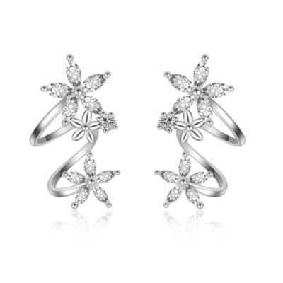 Luxury Jewelry Lady CZ Imitation Gift Stud Earring