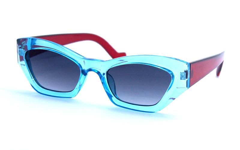 Fashion Plastic Frame Sunglasses with Multi Colors