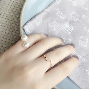 Women Simple Fashion Jewelry Stainless Steel Finger Ring