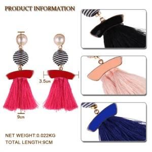 Best Lady Fringed Fashion Women Statement Earrings