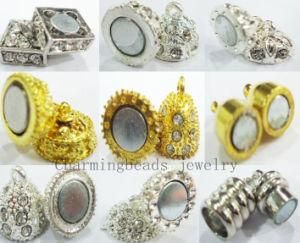 Power Magnetic Clasps Jewelry, Rhinestone Pave Clasps