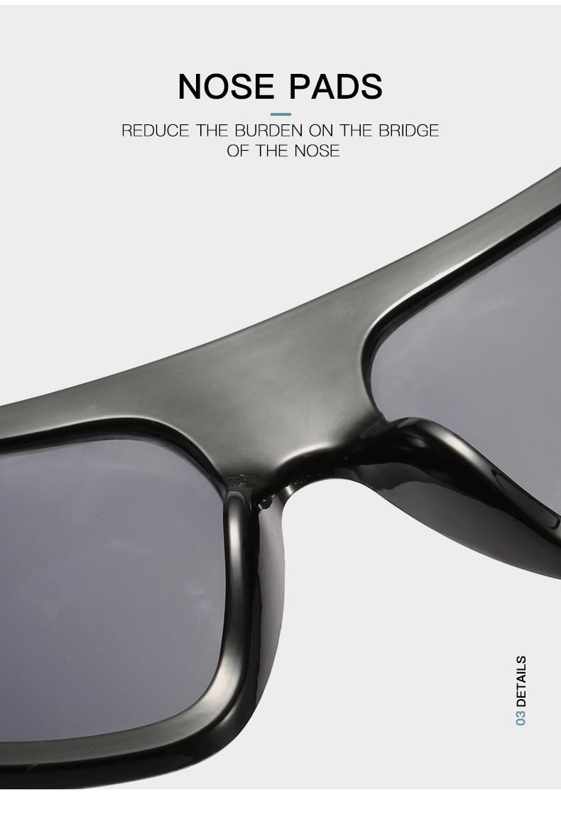Curved Mirror Large Frame Sunglasses Female Jelly Color European and American Trend Net Red Sunglasses