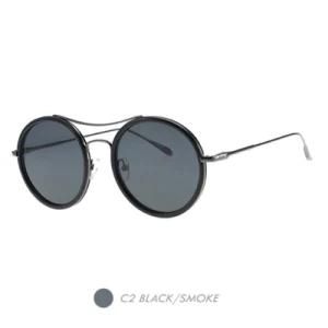 Tr90&Metal Sunglasses, Brand Replicas Aviators Round Frame M6029-02