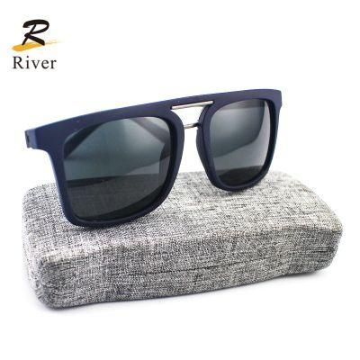 Fashion Metal Frame Ready Polarized Men Tr Sunglasses