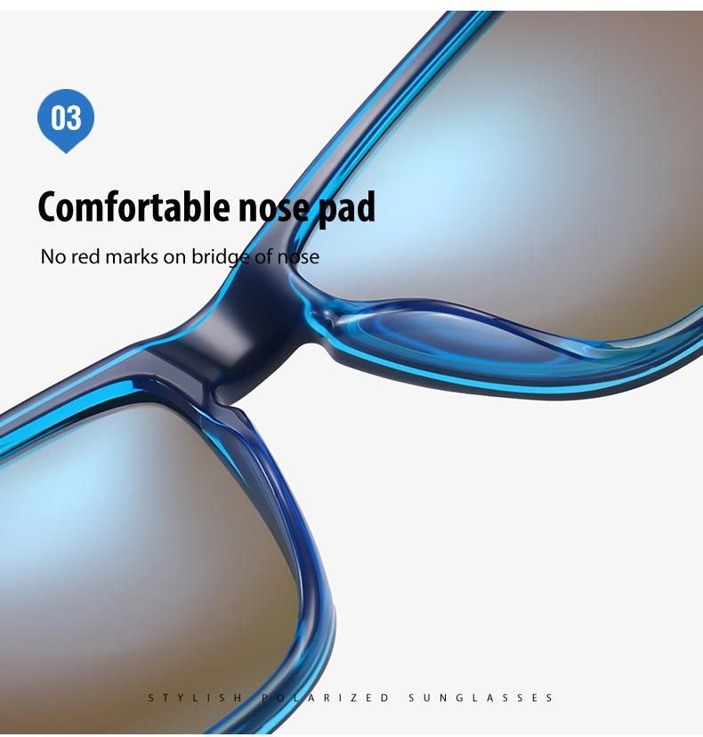 Colorful Nice Qaulity Fashion Polarized Sporty Tr Sunglasses for Unisex