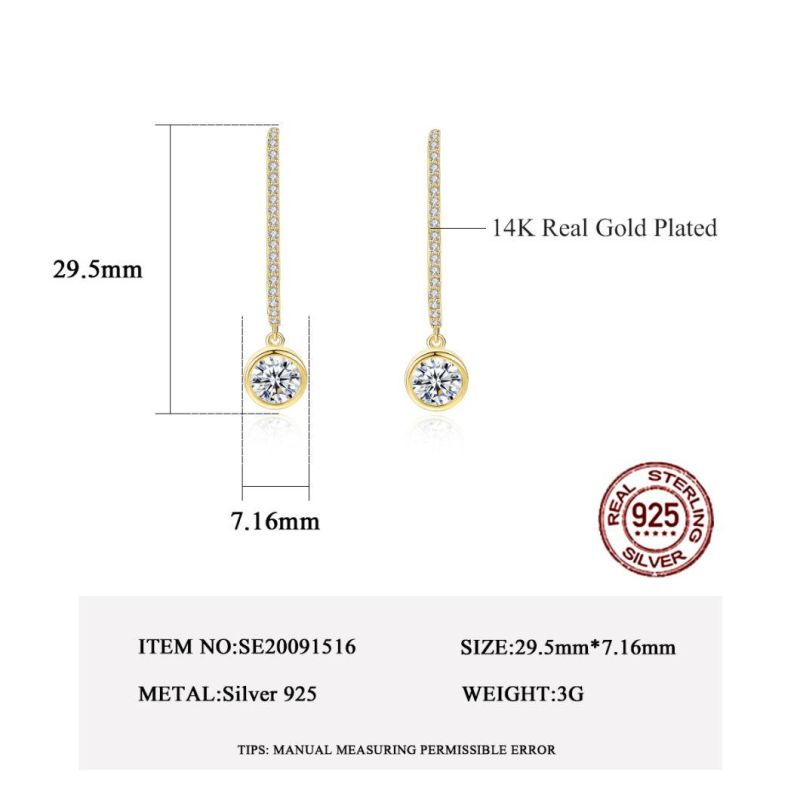 Fine Earrings Created Elegant Office Style for Women Jewelry