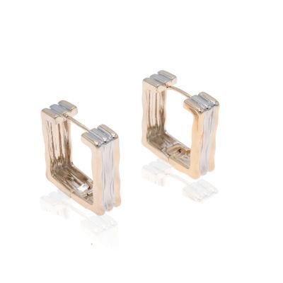 Tricolor Gold Plated Fashion Women&prime;s Earrings