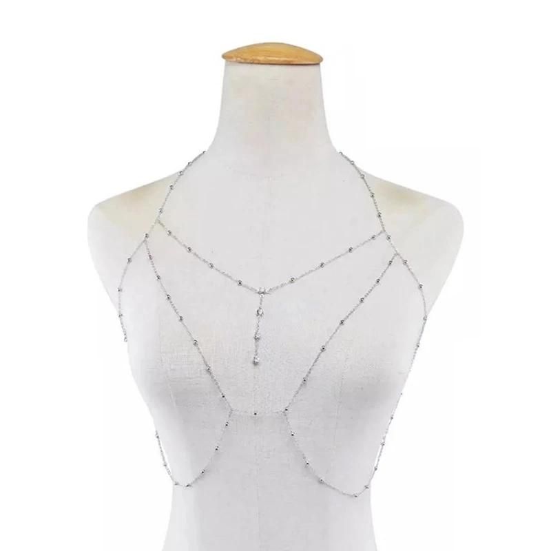 Fashion Accessories Body Hollow Bikini Jewelry Chain Necklace