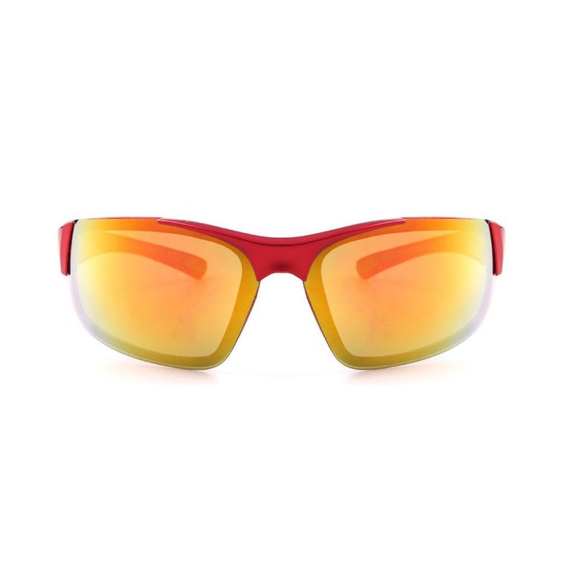 Half Frame Impact Resistant Sport Sunglasses