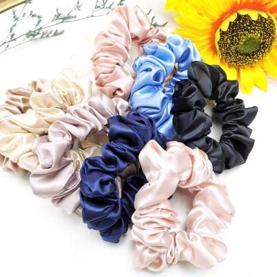 22momme Pure Silk Scrunchies Mini/MIDI/Llarge 100% Silk Scrunchies for Girls