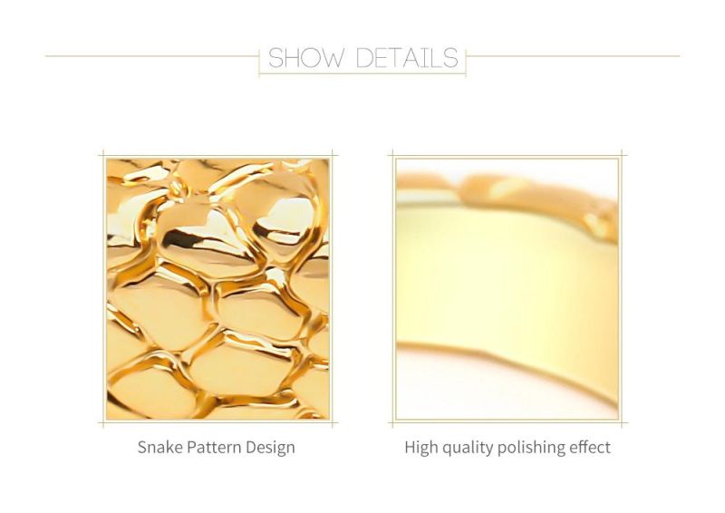 Snake Pattern Design Popular Rings for Women