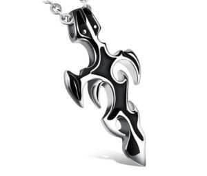Exclusive Design Antique Silver Cross Pendants Necklaces Fashion Men Vintage Necklace Pendnats Jewelry