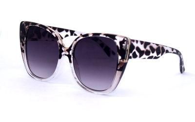 Vintage Cowmooflage Large Cat Eye Frame Oversize Women Trendy Shade Fashion Sunglasses