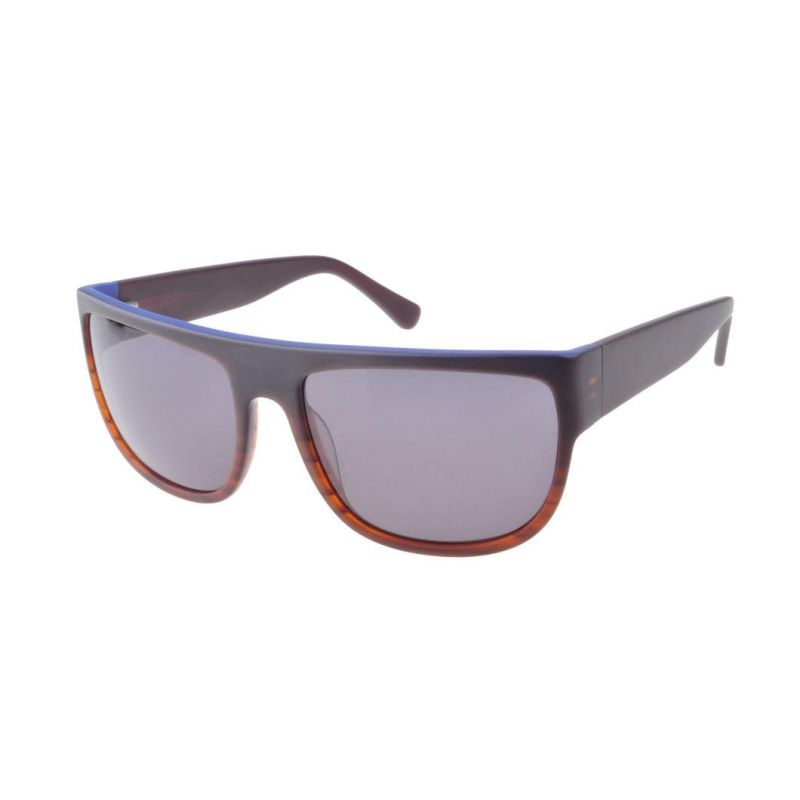 2017 Long Square Shape Casual Acetate Sunglasses for Unisex