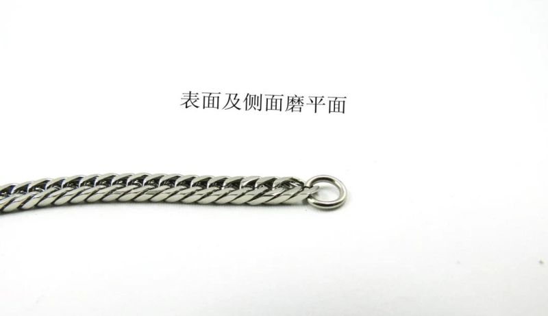 Jewellery Size 2X8.6 Round Edge Polished Necklace