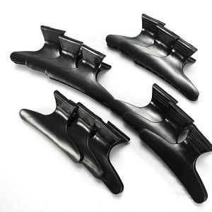 Salon Hairdressers Black Hair Clamps Clips Claw Tools