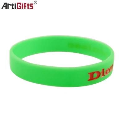 Promotional Silicone Bracelet with Customer Logo