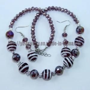 Fashion Jewelry Necklaces and Earrings Set (CTMR121107011-1)
