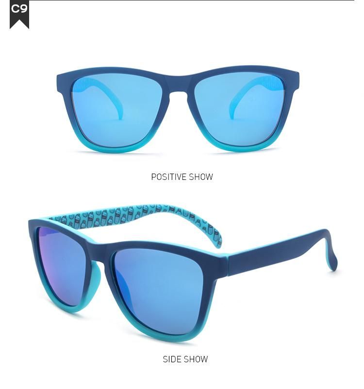 2022 Newest Recycled Plastic Fashion Sunglasses Square Frame Sunglasses for Men and Women