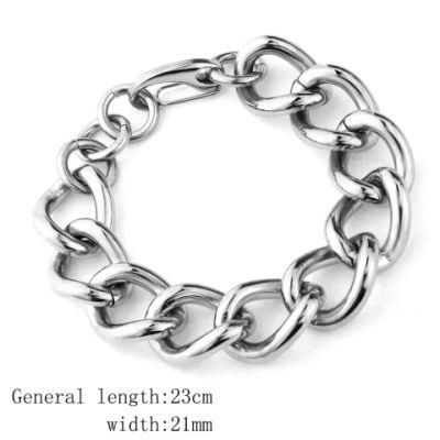 23cm Stainless Steel Chain Jewelry for Women
