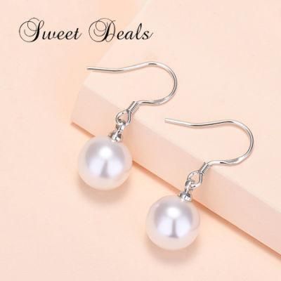 Fashion Pearl Earrings Thin Ear Hook Fashion Ol Earrings Jewelry