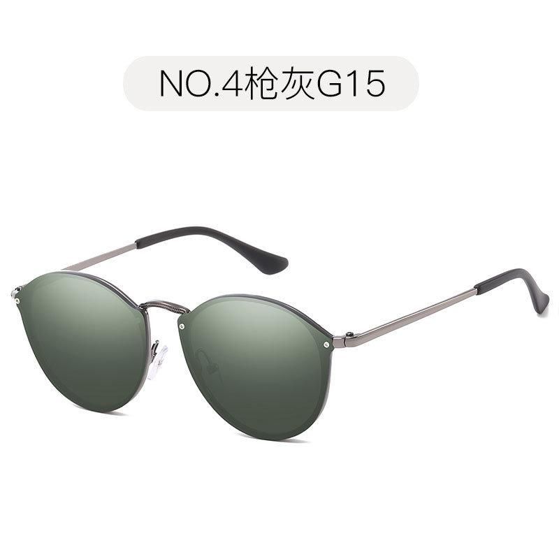 Designer Fashion Glasses Stainless Steel Sunglasses Men Women Metal Trending Beach Sunglasses for Sun Glasses