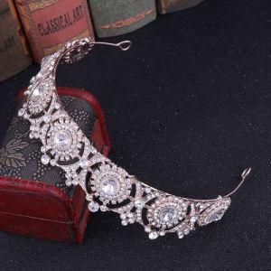 European Style Hair Ornaments Bride Tiaras Imitation Crown