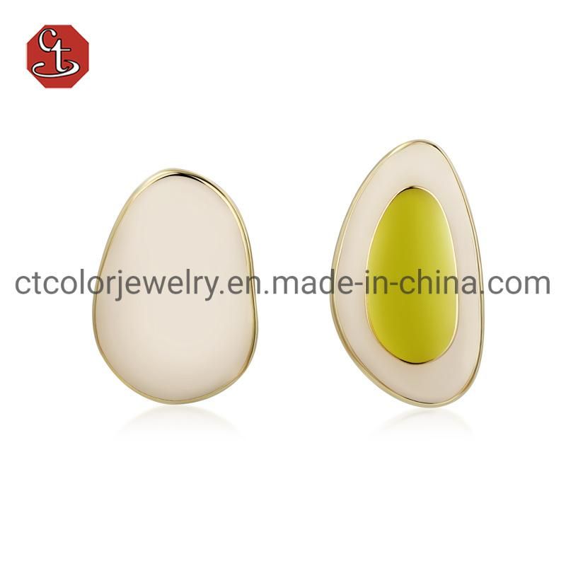 Fashion and Hot Sale 925 Silver or Brass Fruit Enamel Earrings for Cute Girl Ladies and Women Jewelry
