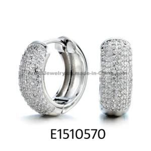 Cubic Huggie Earring Zircon Earring for Women Fashion Earring Fashion Jewelry