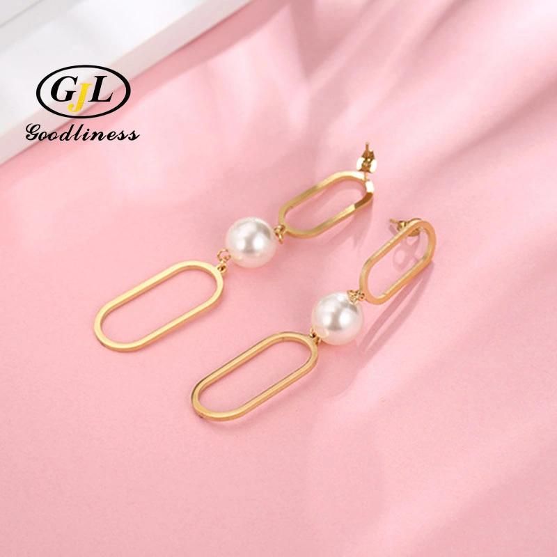 Fashion Square Geometric Long Drop Earring Jewelry