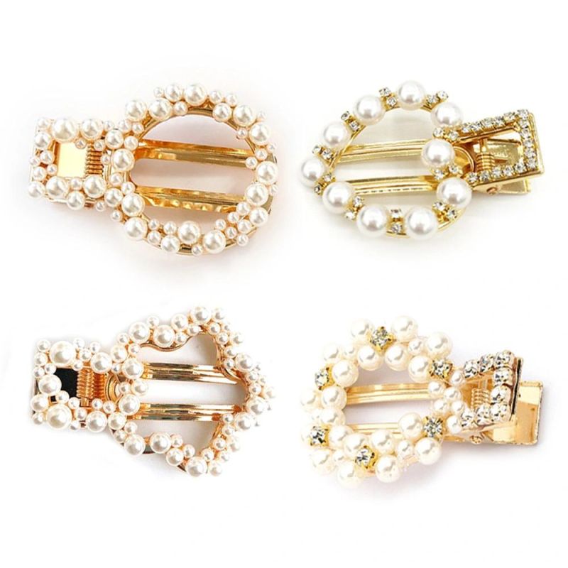 Graceful Pearl Decorative Hair Clip