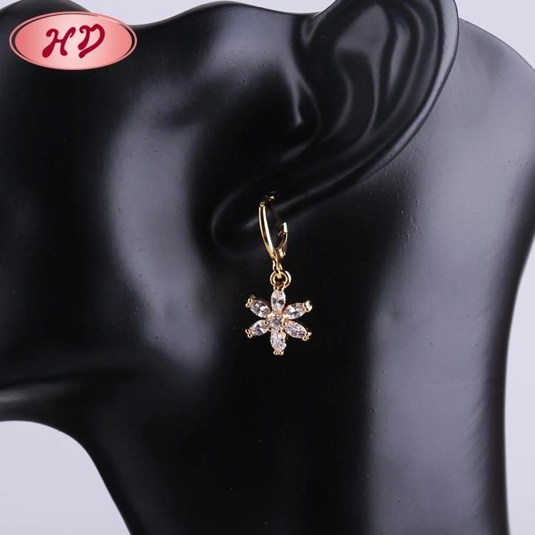 Costume Hengdian Wholesale Fashion Imitation Gold Plated Pendant Earring Sets Necklace Jewelry