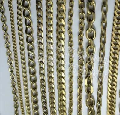 Brass Chain Curb Chain Link Chain Figaro Chain
