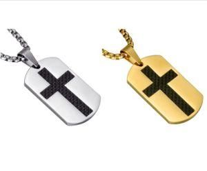 Top Seller Wholesale Stainless Steel Men Cross Necklace