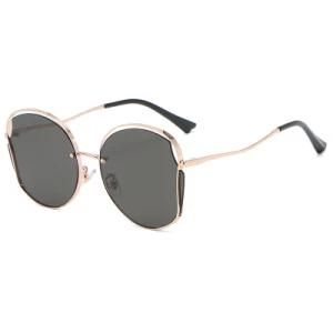2021 Fashion Metal Frame Women Shades Sunglass Wholesale