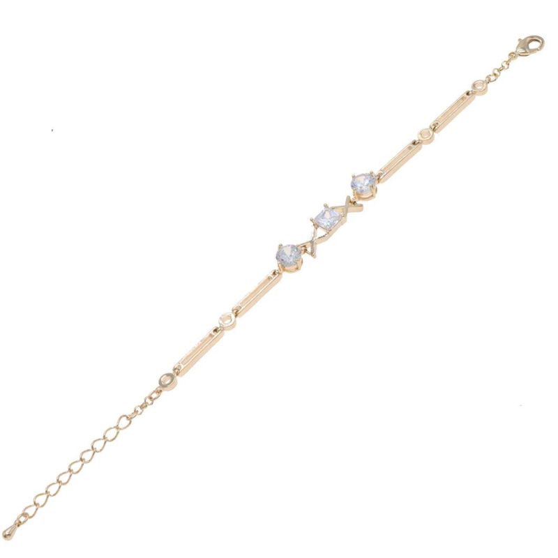 Simple Design Fashion Zircon Bracelet for Women